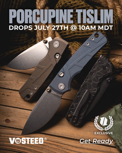 Vosteed Porcupine TiSlim Blade HQ Exclusive